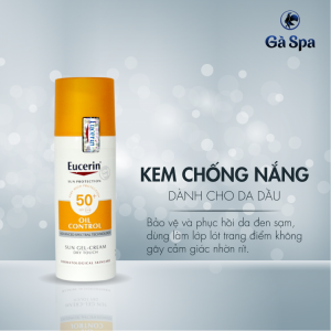 Kem chống nắng kiềm dầu Eucerin Sun Gel Cream Oil Control SPF 50+